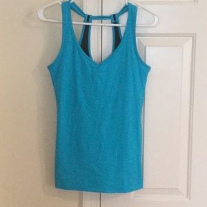 Victoria’s Secret Sexy Sport Tank, Aqua/Light Blue